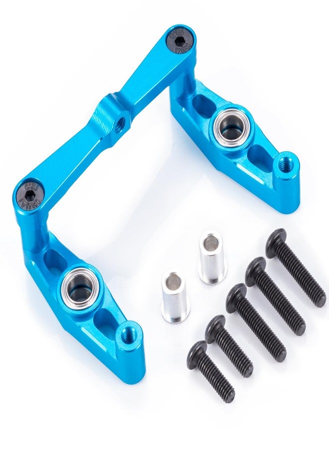 MORFUM TT02 Steering Kit Upgrade Part Aluminum Alloy Ball Bearing Crank Steering Set Compatible with Tamiya TT02 TT02B 1/10 RC Car - Image 2